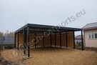 Seria PROFI – wiata stalowa 6x6 garażowa | carport | - 2