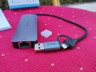 Hub Adapter Stacja dokująca USB-C USB3.0 Ethernet RJ45 BENFEI - 3