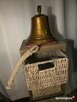 Stary dzwon okrętowy Rok 1991 Vintage marynistyka Super stan - 8