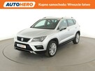 Seat Ateca Virtual Skóra Kamera cofania Klimatyzacja Podgrzewane fotele Bluetooth