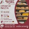 operator maszynpraca w Niemczech
