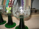 Kieliszki zielona nóżka jak foto - 4