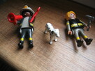 Playmobil - figurki 5942 Strażacy z psem + trzy pojedyncze - 3