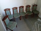 Krzesła 6 sztuk komplet zestaw