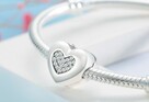 Pandora Charm Moments koral serce love miłość klips cyrkoni - 3