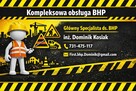 Usługi BHP (SZKOLENIA BHP, IBWR,BIOZ, obsługa firm, nadzór,PPO