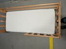 Łóżko dziecka 160x70 solidne wzmocnione z porządnym materace - 4