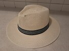 Kapelusz letni kremowy, do sprzedania - 3