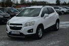 Chevrolet Trax 1.6 MPI Biała Perła/ Klima/ Kamera/ Hak/ Sprowadzony/ Opłacony