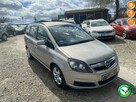 Opel Zafira 1.9 cdti 101 KM 7 os. Klima nowe tarcze opony nowy PT techniczne bdb - 1