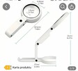 Lupa stojąca LED+ kieszonkowa - 3