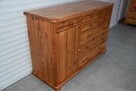 komoda z drewna sosnowego - jak nowa - 2