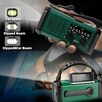 Radio na trudne czasy – solarne, korbka, USB, kompas, latarka - 5