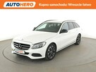 Mercedes C 200 automat full LED półskóra grzane fotele navi klima auto kamera i czyjn