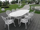 Meble Ogrodowe Aluminiowe zestawy 8 - osobowe - 5