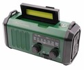 Radio na trudne czasy – solarne, korbka, USB, kompas, latarka