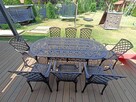 Meble Ogrodowe Aluminiowe zestawy 8 - osobowe