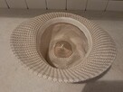 Kapelusz letni beżowy, rozm. 54/56, do sprzedania - 3