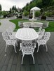 Meble Ogrodowe Aluminiowe zestawy 8 - osobowe - 6