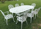 Meble Ogrodowe Aluminiowe zestawy 8 - osobowe - 4