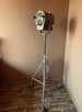 Lampa podłogowa teatralna PRL Vintage loft - 4