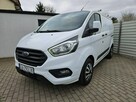 Ford Transit Custom 2.0 TDCi 130KM FV23% bezwypadek BDB WYPOSAŻENIE 3 osobowy BDB stan - 10