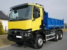 Renault KERAX K 460 30 TYŚ.KM JAK NOWY,3-STRONNA/ 6X4/HYDRO BURTA Stan Jak Nowy