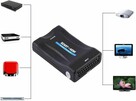 Konwerter HDMI EURO Scart Adapter AV rozdzielacz Rozgałęźnik - 6