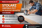 STOLARZ, STOLARKA, PRAC. OBRÓBKI PŁYT (Augsburg-SR-DPK-DE)