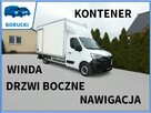 Renault Master kontener + winda drzwi boczne nawigacja