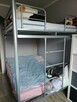 Łóżko piętrowe metalowe