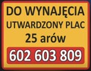 Plac utwardzony do wynajęcia - 4
