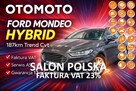 Ford Mondeo Hybrid 23r Salon Polska 1Wł 2.0 Hybrid 187KM