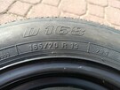 Koło zapasowe Skoda Felicia 13 cali felga 4x100 opona - 2