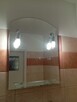 Lustro ok 80 cm x 60 cm z oświetleniem i półeczką - 7
