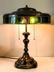 Stara lampa szkło witraż - 8