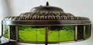 Stara lampa szkło witraż - 6