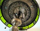 Stara lampa szkło witraż - 5