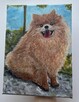 Ręcznie malowany portret – Szpic pomerański (Pomeranian) 18x - 3