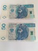 Banknoty 50 zł z 2017 ( ciekawa seria - 2