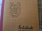 Zabytkowy zeszyt akademicki PRL. - 4