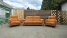 Komplet kanapa sofa + 2 fotele funkcja spania