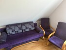 Rozkładana kanapa + 2 fotele - 2