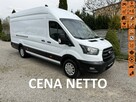 Ford Transit Maxi L4H3 Jumbo Bogate Wyposażenie Kamery 360 Nawigacja Klima Tempomat