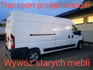 Tani Transport 24/7 Przewóz mebli rzeczy opróżnianie..