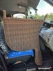 Fotele ogrodowe na taras Rattan wiklina 4 szt. z poduszkami - 16