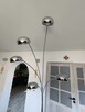 wysoka srebrna stabilna lampa podłogowa - 3