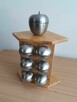 Zestaw przyprawowy , naturalne drewno kpl 7szt - 5