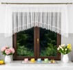 Lambrekin do salonu 250-280 cm, firana woda, firany szyte - 15
