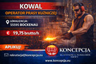 OPERATOR /KA PRASY KUŹNICZEJ, KOWAL (Bockenau-MI-JE-DE)